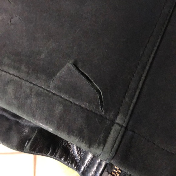 Genuine Danier Black Leatger Jacket/Coat - Picture 7 of 9